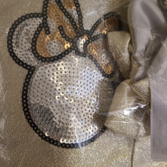 🆕️ Minnie Mouse Gold Holiday Dress Set for Baby - Picture 5 of 9